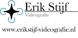Logo Erik Stijf Videografie met website: www.erikstijf-videografie.nl.