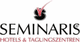 Logo von Seminaris Hotels & Tagungszentren mit stilisiertem "S" und Häkchen.