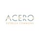 Stylized logo reading "Acero Estrella Commons" in teal and gold on a white background.