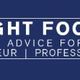Logo van Bright Focus met tekst: "Financieel advies voor ondernemers en professionals".