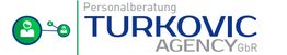Logo der Personalberatung Turkovic Agency GbR, mit grünen Symbolen von vernetzten Personen.