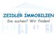 "Zeidler Immobilien Logo mit Slogan: 'Sie suchen? Wir finden!'"
