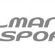 Logo met de tekst "Bemelman Bike Sport" en een gestileerde fiets in grijs en rood.