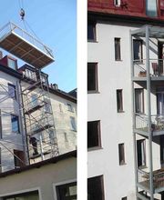 Balkonanlagen an bestehenden Wohngebäuden