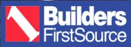 Builders FirstSource logo with red and blue color scheme.