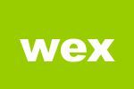 Grünes Rechteck mit dem weißen Text "wex" in der Mitte.
