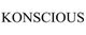 Text: "KONSCIOUS" in black font on a white background.