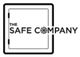 Logo of "The Safe Company" with a safe door and dial as the "O" in "Company."