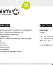 Webseite Kabelaffe