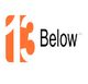 Orange and white logo with "15 Below" text on the right.