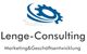 Logo von Lenge-Consulting mit Zahnrad und Text "Marketing & Geschäftsentwicklung".