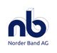 Logo der Norder Band AG mit stilisiertem „nb“ in Blau.