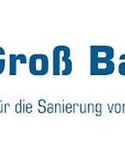 Logo von "Fa. Groß Bausanierung", spezialisiert auf Feuchtigkeitsschäden in Gebäuden.