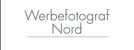 Text "Werbefotograf Nord" in serifenloser Schrift, unterstrichen.