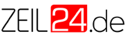 Schriftzug "ZEIL24.de" mit rotem Quadrat um die Zahl 24 und weißem Hintergrund.
