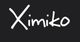 Texto blanco "Ximiko" sobre fondo negro.