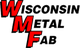 Logo with red initials "WMF" and black text "Wisconsin Metal Fab."