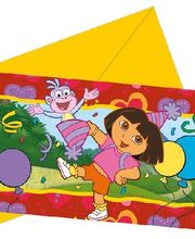 Einladungen Dora Party