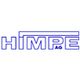 Logo mit blauem Text "HIMPE AG" auf weißem Hintergrund, Linien betonen das Design.