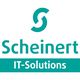 Logo von Scheinert IT-Solutions mit stilisiertem "S" in Türkis.