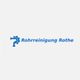 Logo der Rohrreinigung Rothe mit einer stilisierten blauen Rohrzange links vom Text.