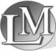 Graues Logo mit den weißen Buchstaben „L“ und „M“ vor einem schattierten Kreis.