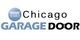 Chicago Garage Door logo with a garage icon on a blue circle.