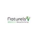 Text: "naturels Beautiful living" mit Blume als Logo.