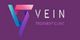 Colorful geometric logo with "Vein Treatment Clinic" text on a purple background.