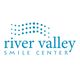 River Valley Smile Center logo with blue dots forming a wave above the text.