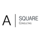 Logo mit Text "A SQUARE Consulting" auf weißem Hintergrund.