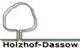 Logo von Holzhof-Dassow mit stilisiertem Baum.