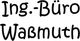 Text: "Ing.-Büro Waßmuth" in einer handschriftlichen Schriftart.