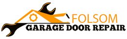 Logo of Folsom Garage Door Repair with a house and wrench illustration.