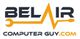 Logo of Bel Air Computer Guy with wrench and circuit line design.