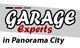 "Text logo: Garage Experts in Panorama City with a stylish, modern design."