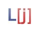 Logo mit blauer "L"-Form und rotem "[ij]".