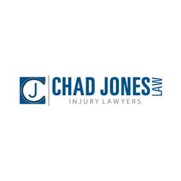 Chad Jones Law logo featuring the text "Injury Lawyers" with a "CJ" design on the left.