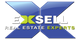Logo: Exsell Real Estate Experts, featuring a stylized blue and green "X".
