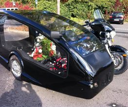 Harley Davidson E-Glide Classic Bestattungsmotorrad von JG-Motorradbestattungen