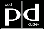 Schwarzes Logo mit den Initialen "pd", Text "paul" oben links und "dudley" unten rechts.