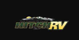 Hitch RV logo with a mountain and sun graphic, text reads "Your Premier RV Dealer."