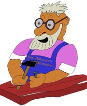 Der- Holzwurm- Herrmann Logo