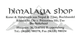 "Himalaya Shop: Kunst aus Nepal/Tibet, Adresse und Kontaktdaten vor Bergsilhouette."