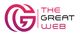 Logo of "The Great Web" with stylized red and pink "G" next to the text.