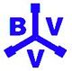 Blaues, Y-förmiges Logo mit Buchstaben "BV" und "V" an den Enden der Arme auf weißem Hintergrund.