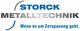 Logo von Storck Metalltechnik mit dem Slogan "Wenn es um Zerspanung geht".