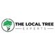 Logo of "The Local Tree Experts" with a tree silhouette and climber inside a circle on the left.