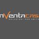Logo "inVentacasa, soluzioni per abitare" su sfondo grigio.