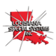 Logo with text "Louisiana Special Systems Inc" over a red Louisiana state shape with white burst.